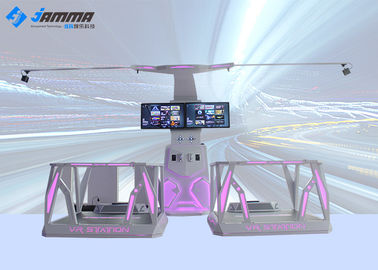 2 Seats Magic Interactive Virtual Reality Platform With Shooting Game Entertainment Center